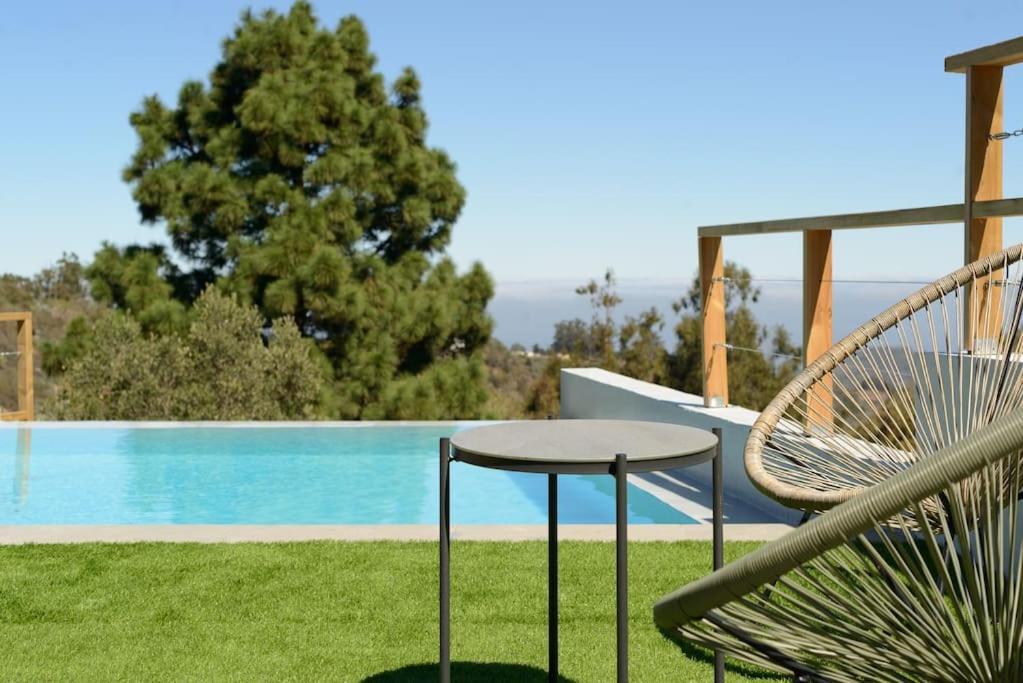 Villa Con Piscina Y Vista Al Mar Moya  Exterior foto